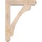 Ekena Millwork Legacy Craftsman Smooth Bracket w/ Offset Brace, Douglas Fir, 7 1/2"W x 36"D x 48"H BKT0806X36X48LEC04SDF - alternate 3